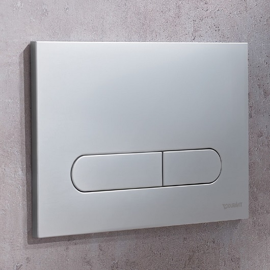 Клавиша смыва Duravit DuraSystem Beta 100 WD50090MC000/WF5100031010 (хром матовый)