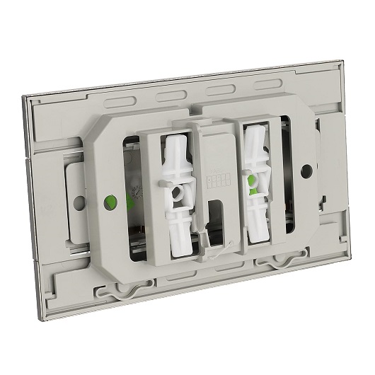 Клавиша смыва Duravit DuraSystem Beta 140 WD5140070000/WF5140043010 (нержавеющая сталь)