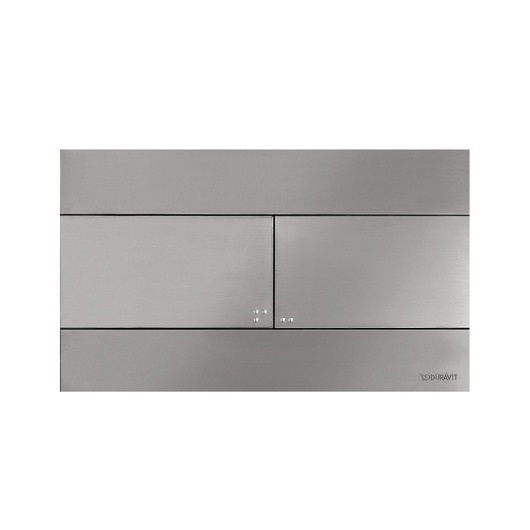 Клавиша смыва Duravit DuraSystem Beta 140 WD5140070000/WF5140043010 (нержавеющая сталь)