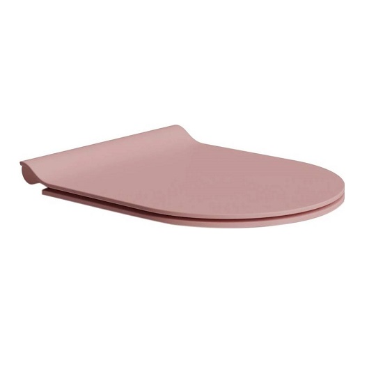 Сиденье с крышкой для унитаза GSI Slim MS86CSN24 Blush Matt (SoftClose)