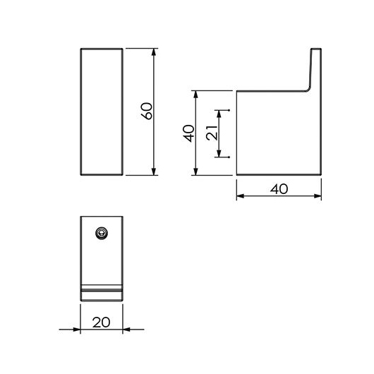 Крючок Kludi Vela C 3198453 (белый матовый)