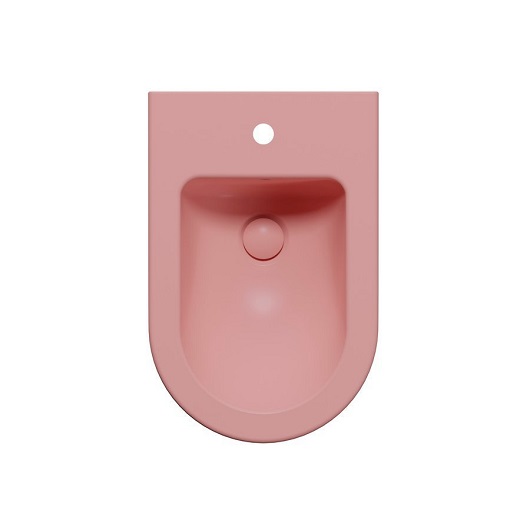 Биде подвесное GSI Pura 55 8865FR5124 Blush Matt