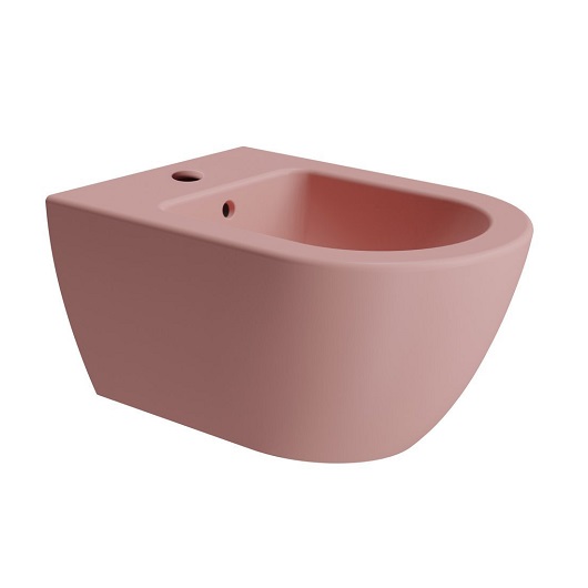 Биде подвесное GSI Pura 55 8865FR5124 Blush Matt