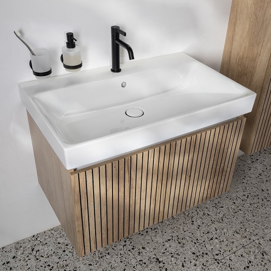 Раковина GSI Nubes 9622111 (800х500 мм) белая