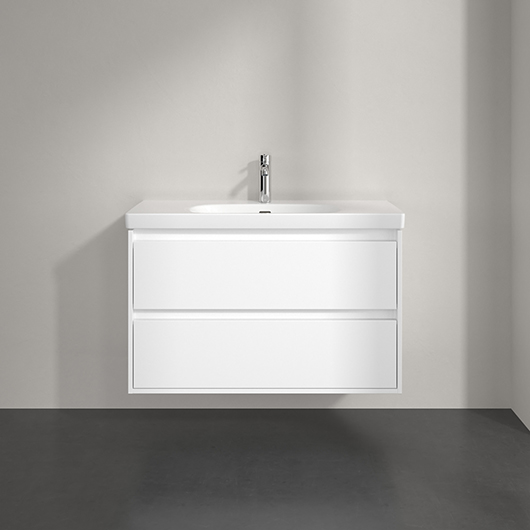 Тумба под раковину Villeroy & Boch Skyla C79900VE Brilliant White (972х439 мм)