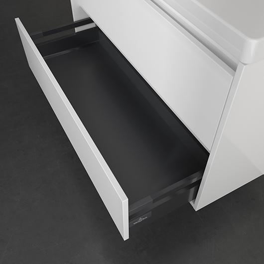 Тумба под раковину Villeroy & Boch Skyla C79900VE Brilliant White (972х439 мм)