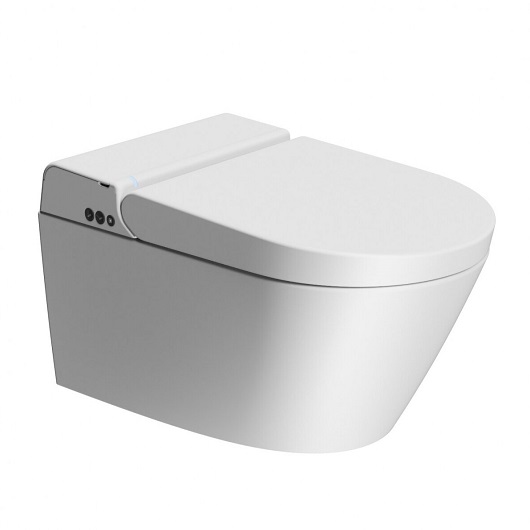 Унитаз-биде подвесной GSI WClean 7418K09 Swirflush (белый матовый)