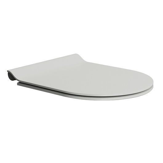 Сиденье с крышкой для унитаза GSI Slim MS86CSN17 Cenere Matt (SoftClose)