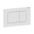 Смывная клавиша Geberit Sigma40 Square 115.629.JT.1 (белый матовый, с легкоочищаемым покрытием)