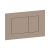 Смывная клавиша Geberit Sigma40 Square 115.629.QB.1 (брашированное красное золото, с легкоочищаемой поверхностью)