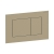Смывная клавиша Geberit Sigma40 Square 115.629.QF.1 (брашированная латунь, с легкоочищаемой поверхностью)