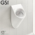 Писсуар GSI Community 769711 подвод воды сзади