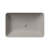 Раковина накладная GSI Nubes 9036PVC05 (600х380 мм) Tortora Matt, с донным клапаном