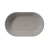 Раковина накладная GSI Kube X 945805 (600х370 мм) Tortora Matt