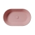 Раковина накладная GSI Kube X 945824 (600х370 мм) Blush Matt