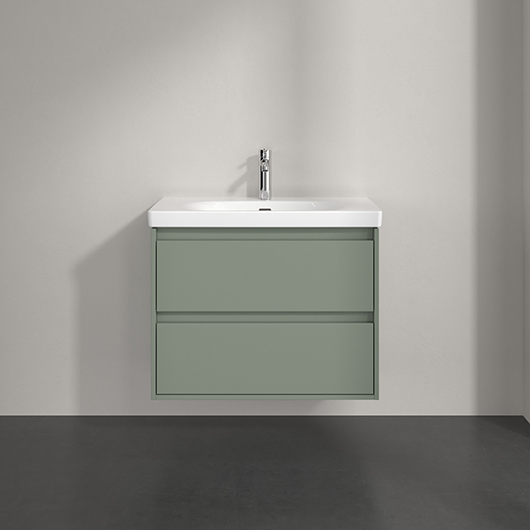 Тумба под раковину Villeroy & Boch Skyla C79600AF Soft Green (772х439 мм)