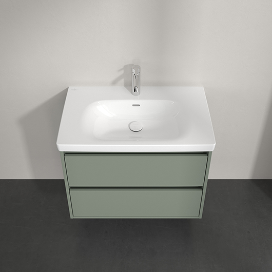 Тумба под раковину Villeroy & Boch Skyla C79600AF Soft Green (772х439 мм)