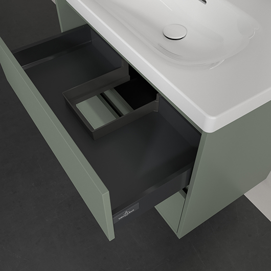 Тумба под раковину Villeroy & Boch Skyla C79600AF Soft Green (772х439 мм)