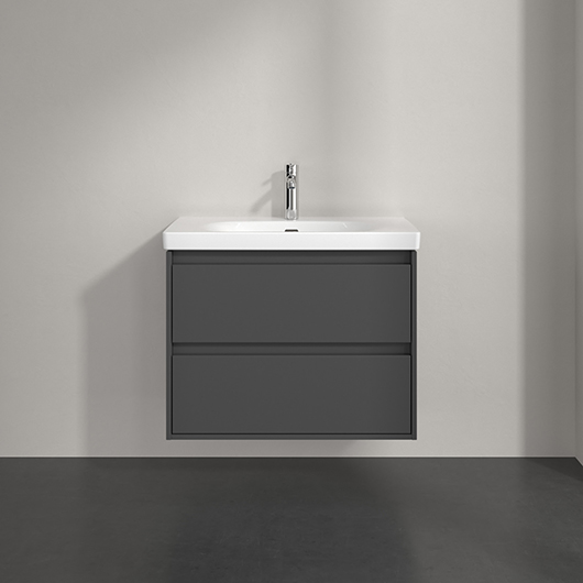 Тумба под раковину Villeroy & Boch Skyla C79600VR Graphite (772х439 мм)