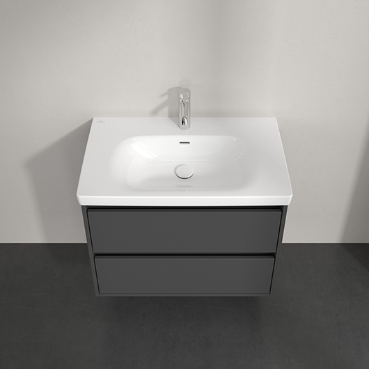 Тумба под раковину Villeroy & Boch Skyla C79600VR Graphite (772х439 мм)