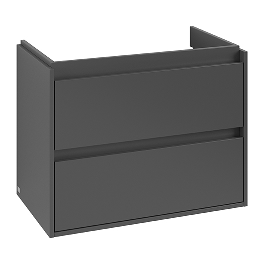 Тумба под раковину Villeroy & Boch Skyla C79600VR Graphite (772х439 мм)